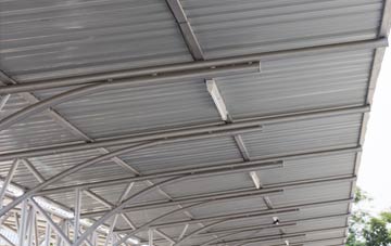 installing Croes Hywel metal roofing